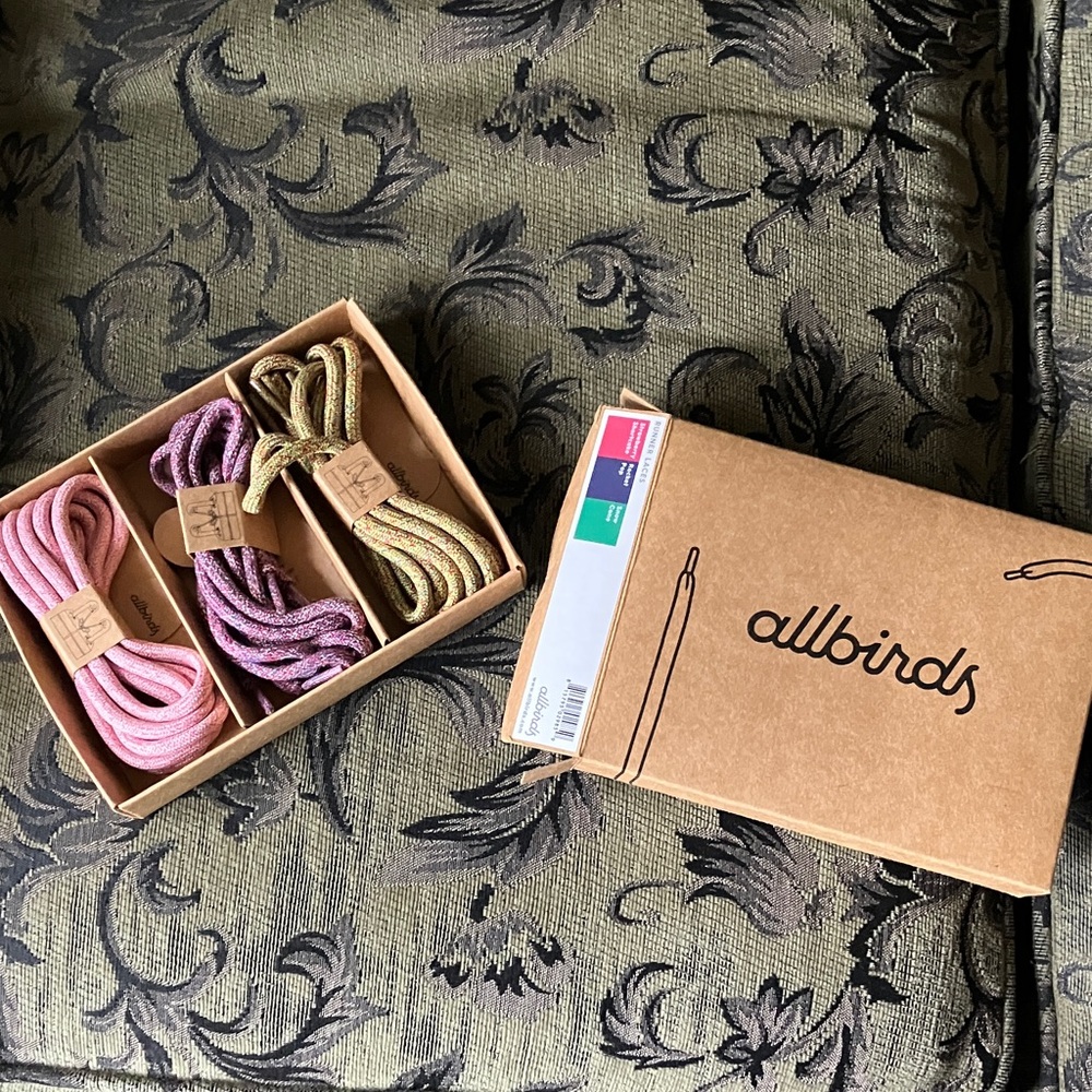 Allbirds 3 pack runner shoe laces set